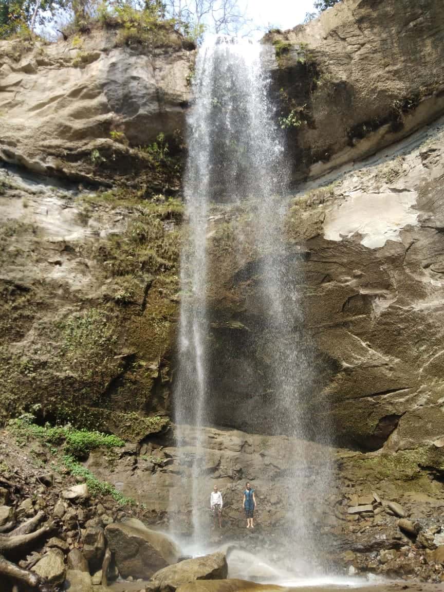 madi eco-village, jungle tour, waterfall